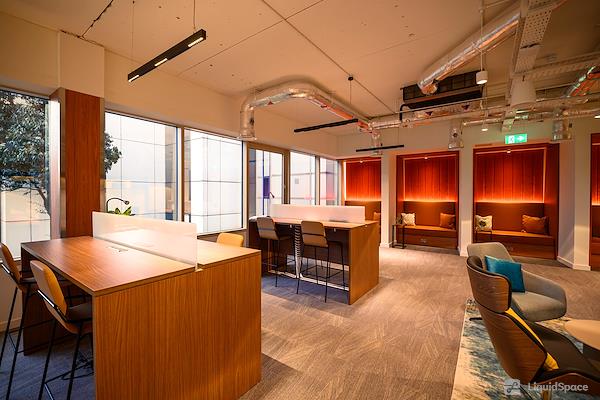 Modern team suites in Serendipity Labs Manchester, ideal for meetings and events.