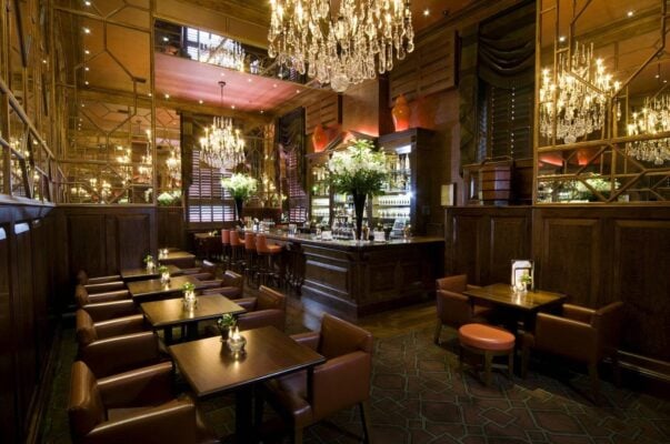 Sophisticated Cafe in The Dome Edinburgh, ideal for corporate meetings and elegant events.