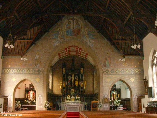 Main Hall at St John’s Parish Centre: elegant interior, vaulted ceiling, gatherings, ceremonies.
