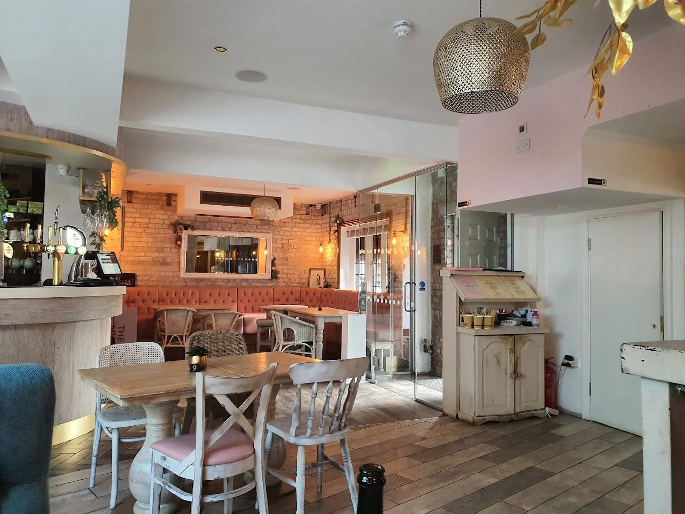 Cozy bar at The Delph Restaurant, ideal for networking events and team-building sessions.