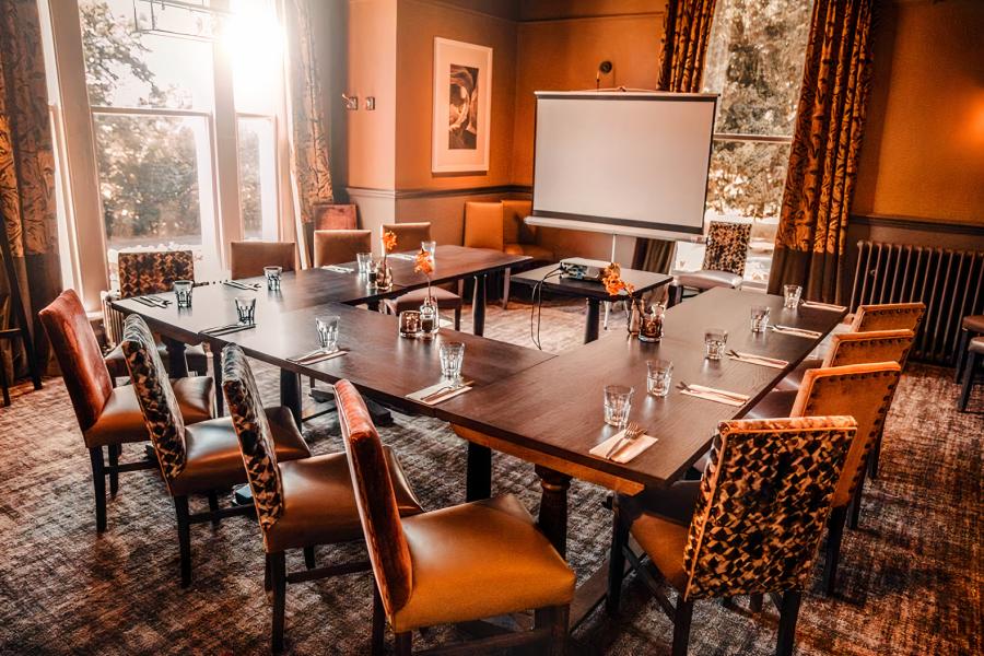 Intimate dining area at Bombay Flavours, perfect for meetings and gatherings.