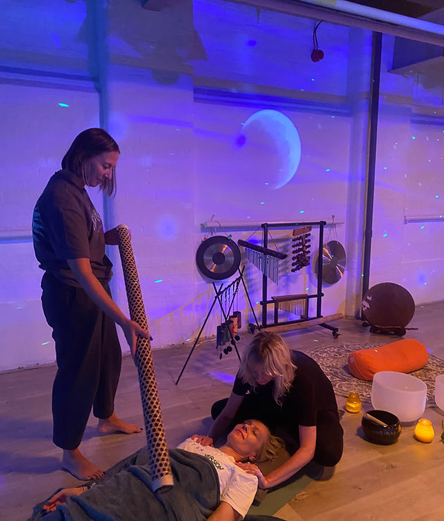 Serene coaching center with soft lighting for wellness workshops and mindfulness retreats.