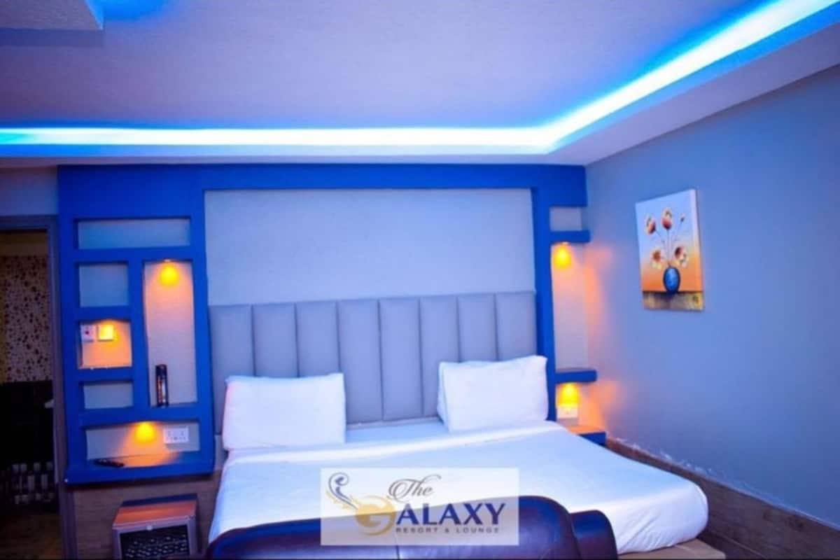 Modern hotel room in Galaxy Resort Kitengela, ideal for business events and networking.
