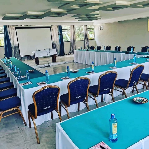 U-shaped meeting room at Galaxy Resort Kitengela for professional events and conferences.