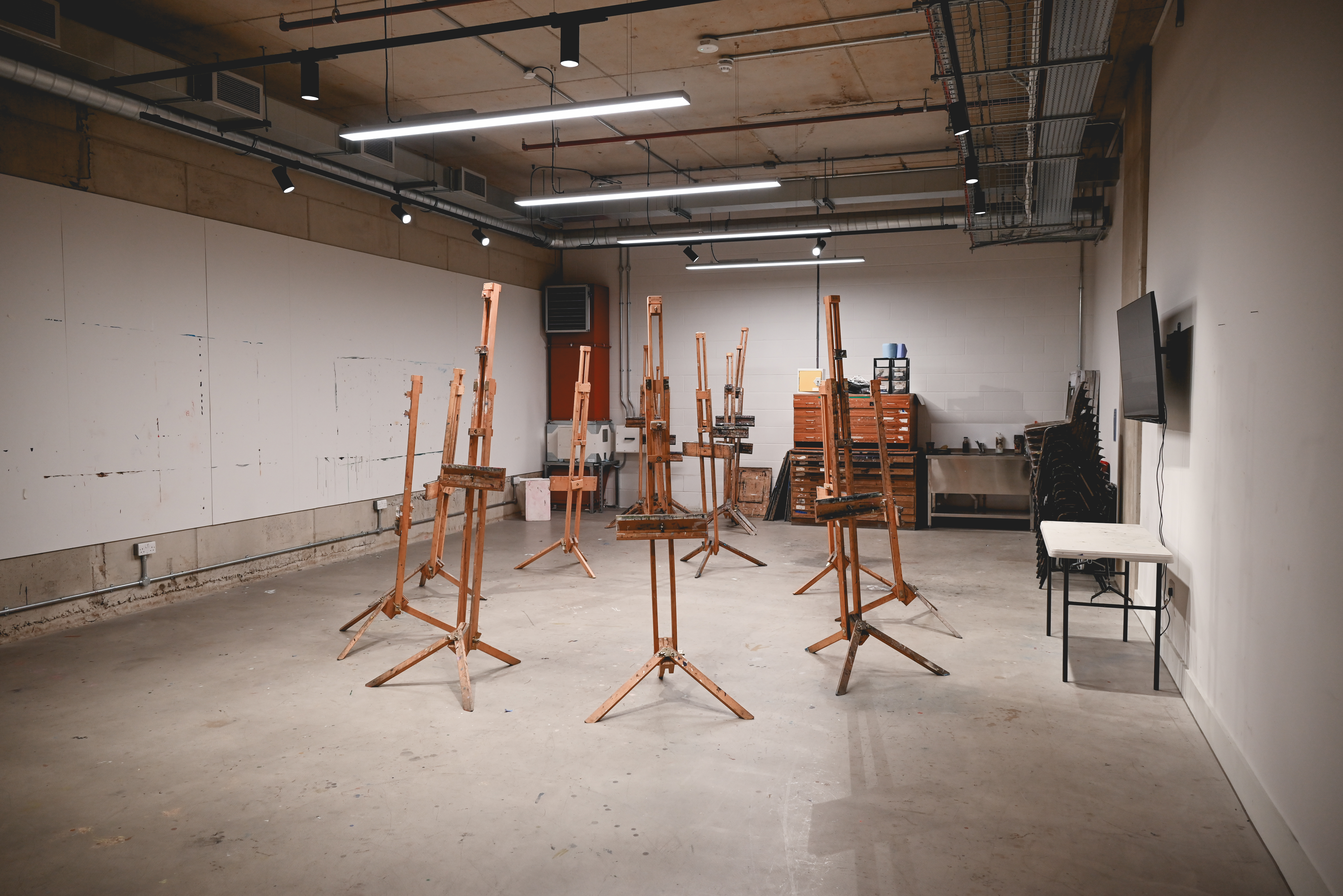 Painting & Drawing Studio in The Art Academy, ideal for creative workshops and classes.