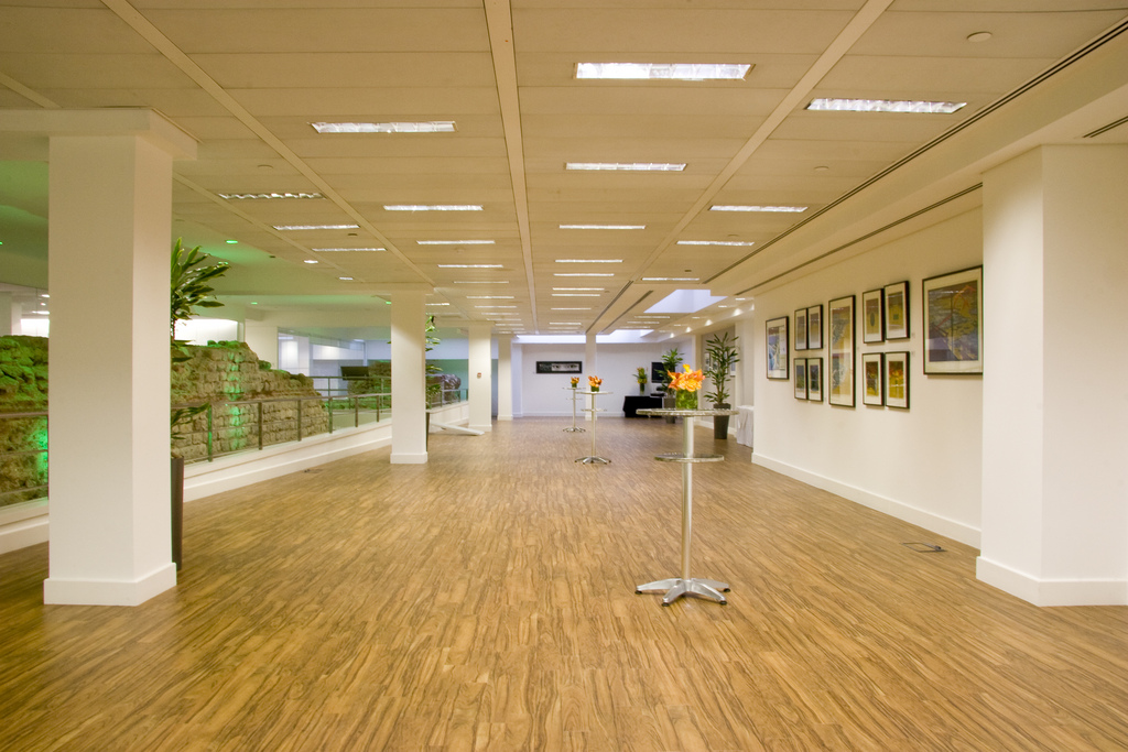 Cornhill Suite at America Square: spacious, modern event space for networking and gatherings.