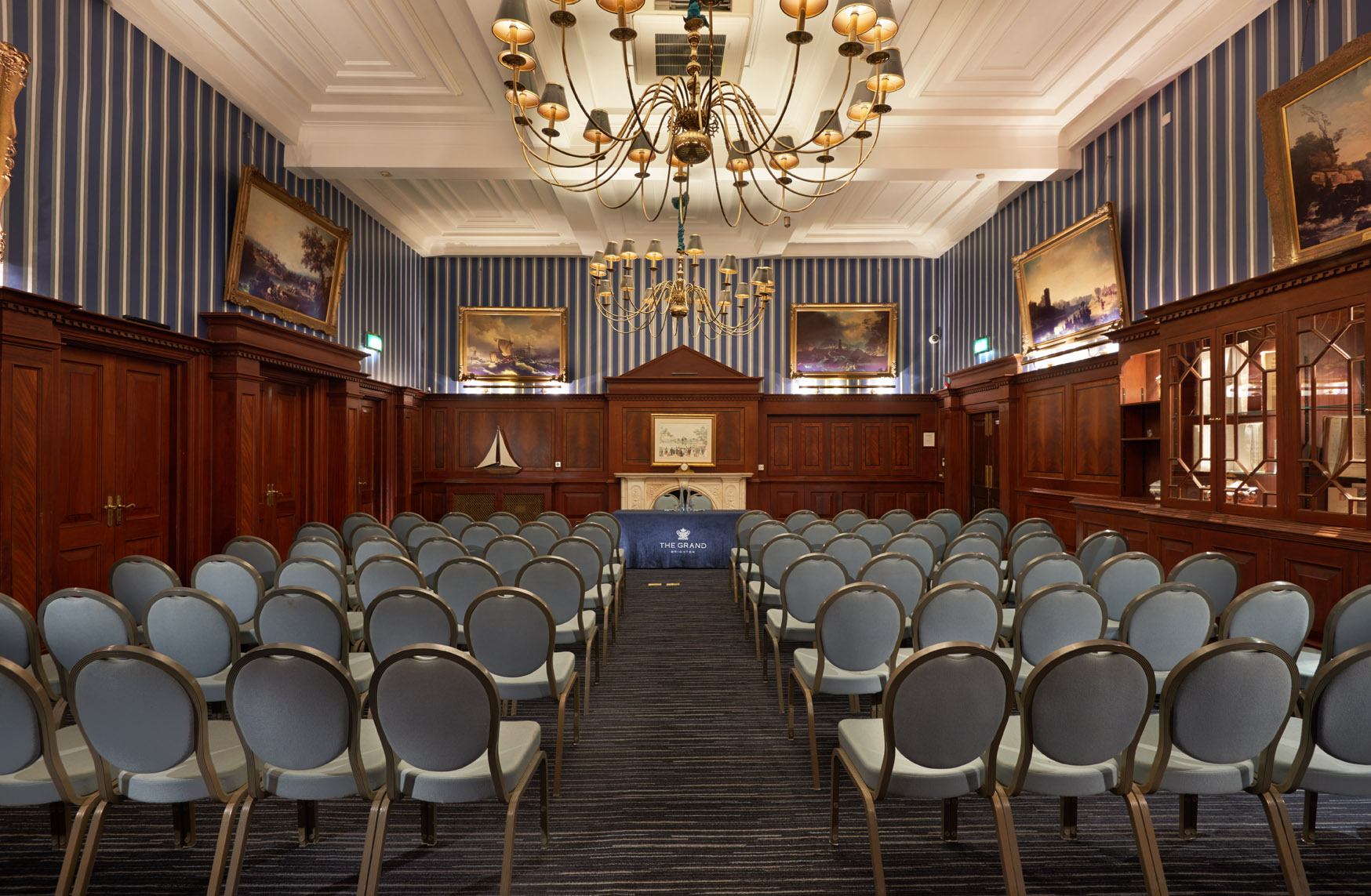 Elegant meeting room at The Regent, Grand Brighton, perfect for corporate events and conferences.
