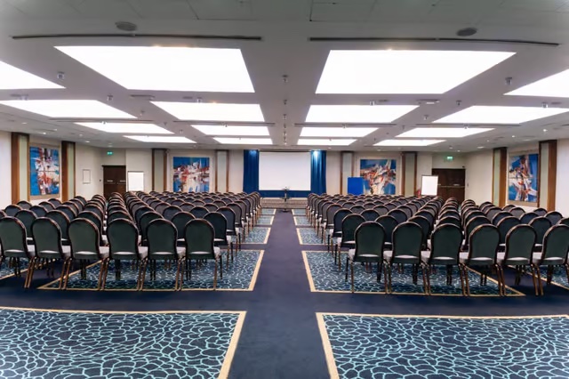 Westminster Suite conference room at Renaissance London Heathrow, ideal for events and workshops.