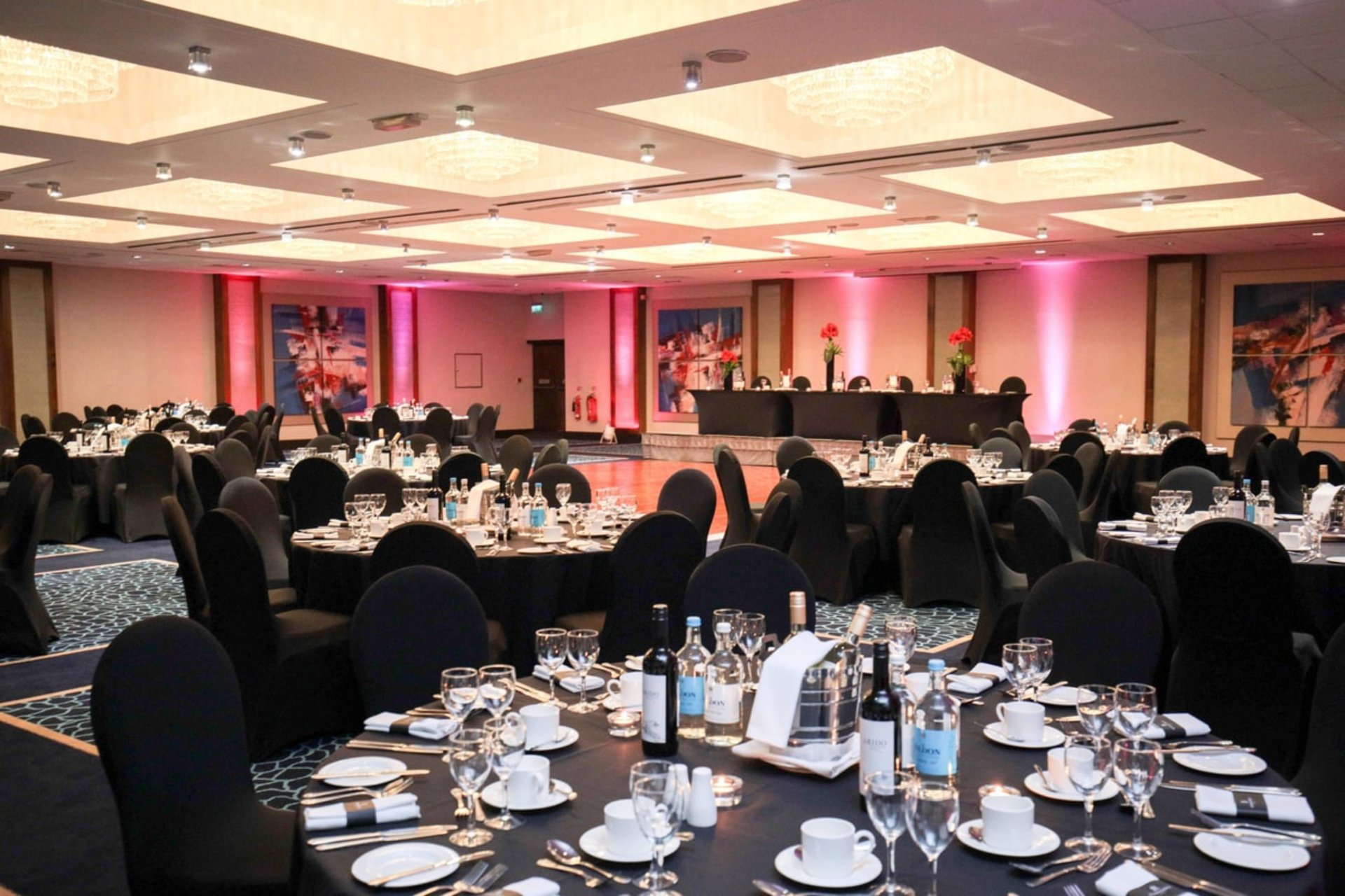 Westminster Suite at Renaissance London Heathrow, elegant event space for corporate gatherings.