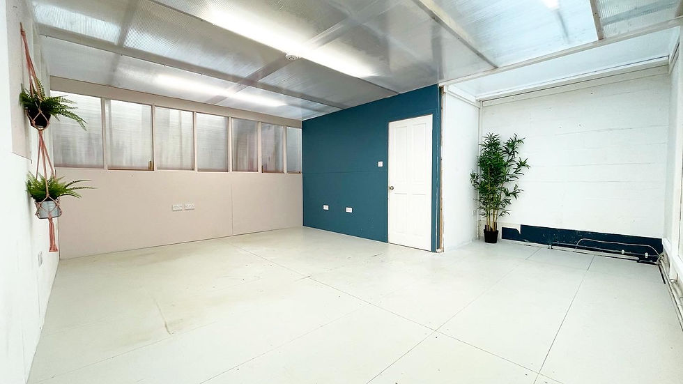 Versatile Maker pods in Makers Quarter, ideal for workshops and small meetings.