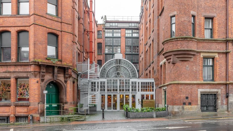 Stylish Boardroom at Whitworth Locke, ideal for corporate meetings and social events.