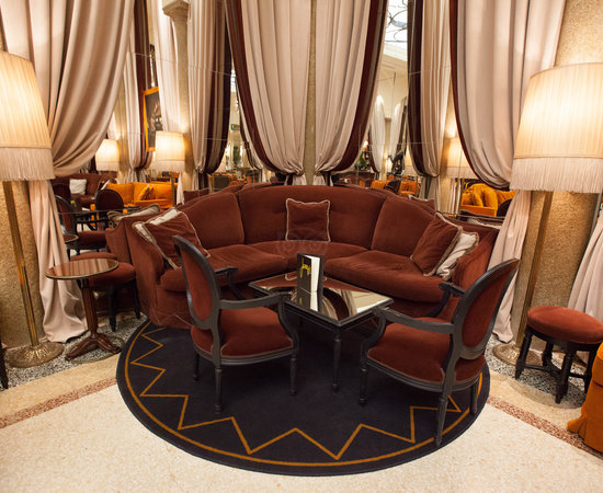 Elegant lounge at Gerry's Bar, ideal for networking events with plush seating and warm lighting.