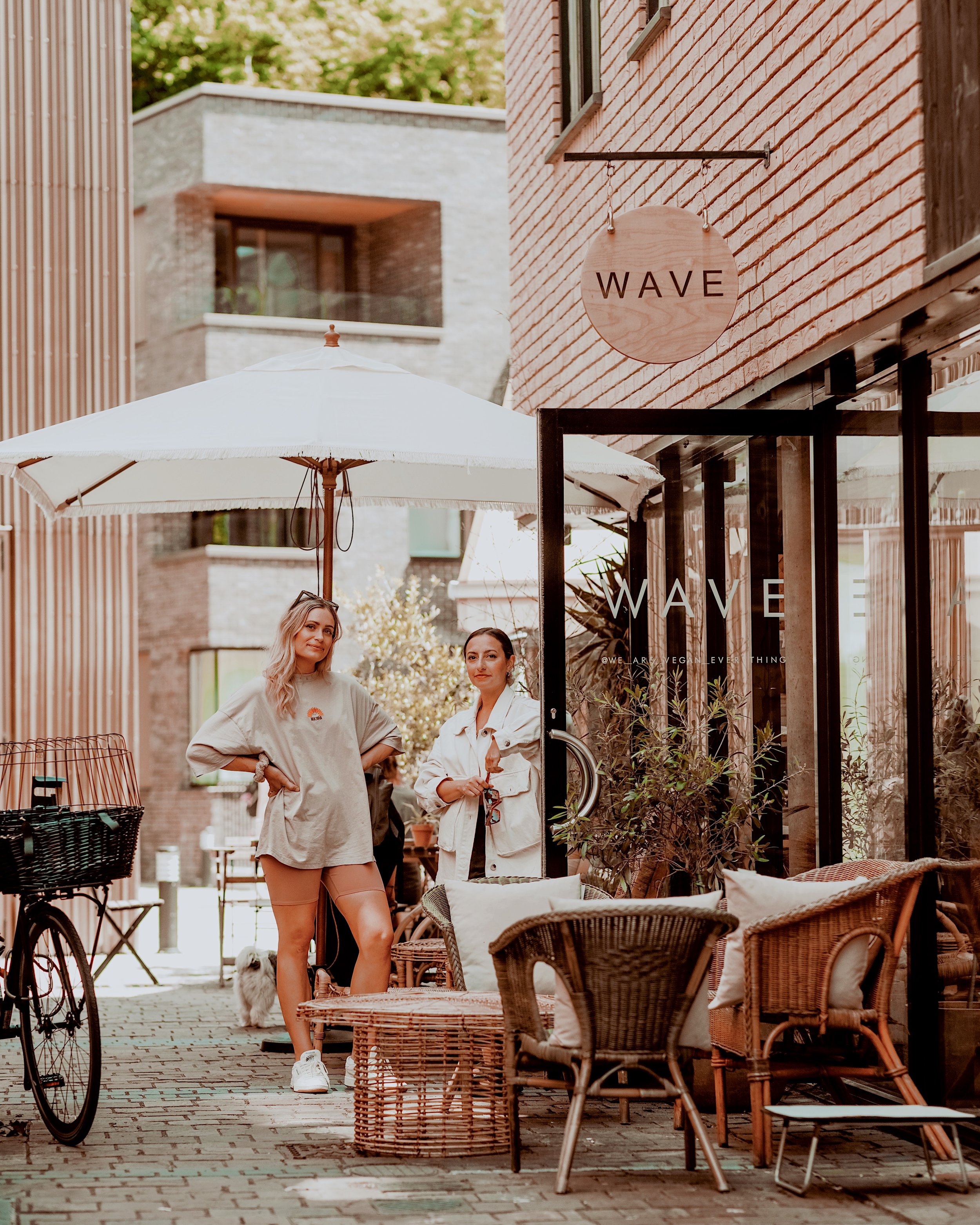 WAVE Restaurant: Outdoor event space, natural light, brand activation