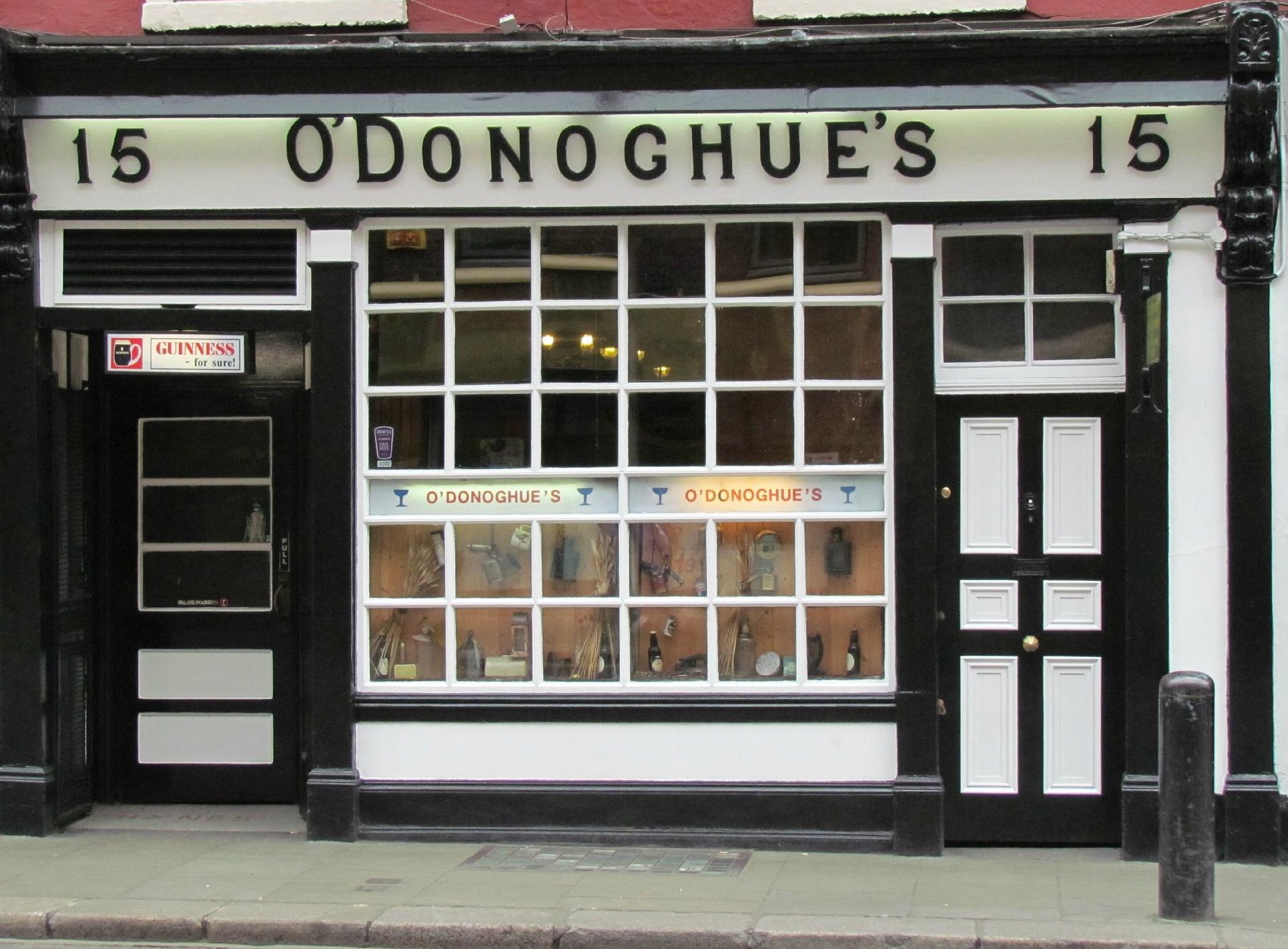 O'Donoghues pub, cozy, Dublin event venue