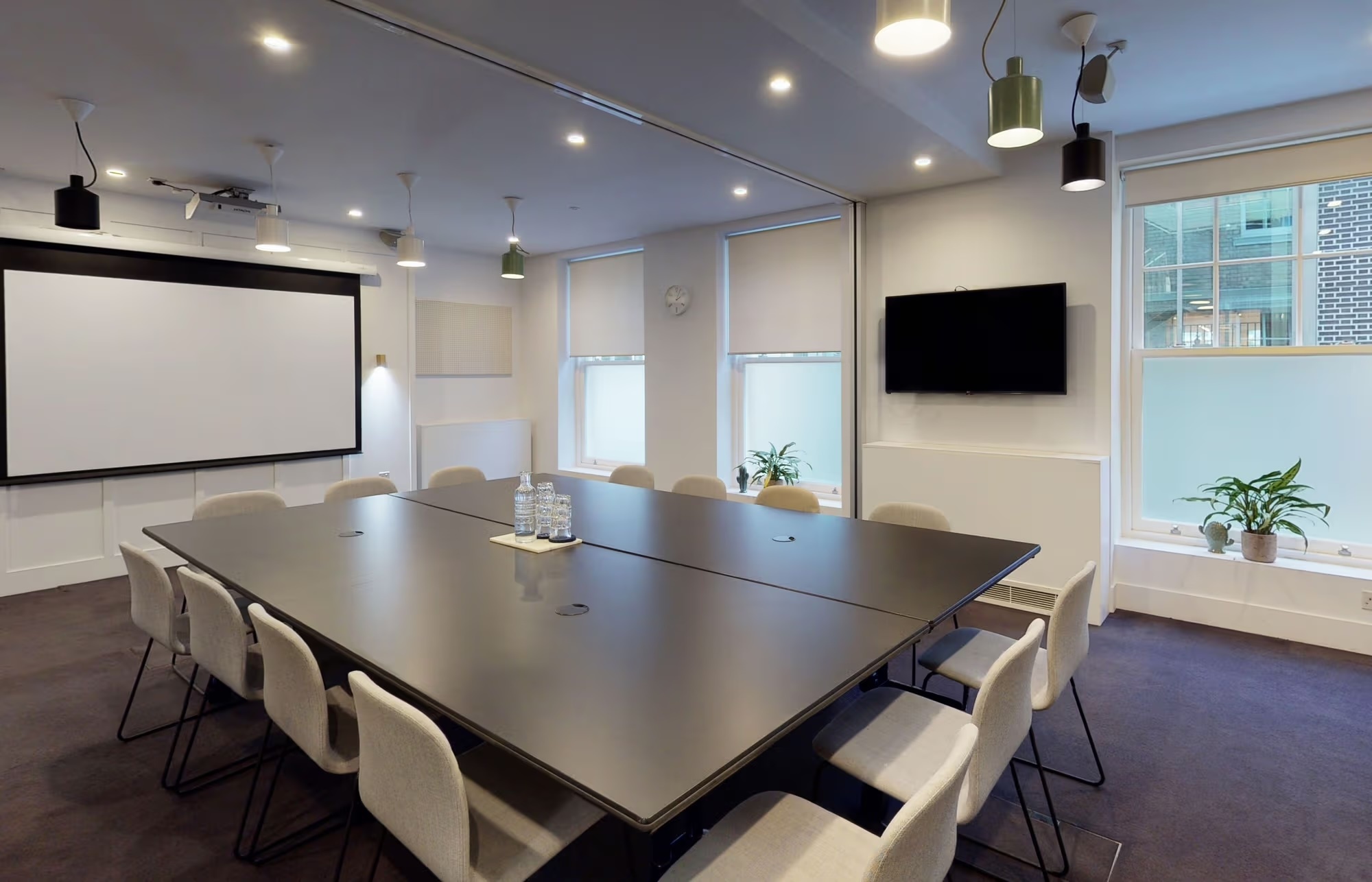 Modern boardroom, Wimpole St, meeting, workshop