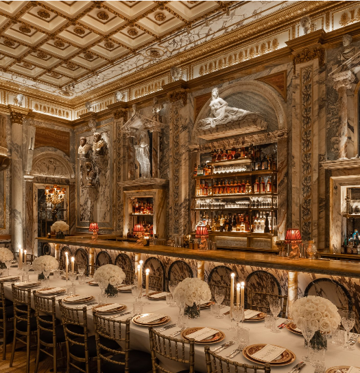 Apollo Muse Bacchanalia event bar sophistication