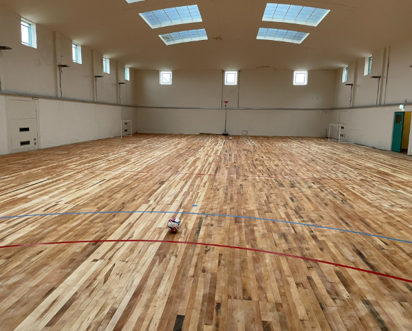 Byrne Baths gym event, active, team building