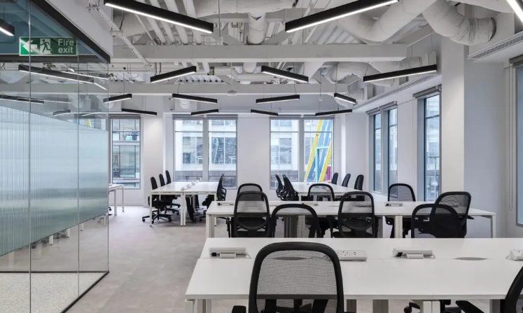 Huckletree Liverpool St meeting room, modern, workshop