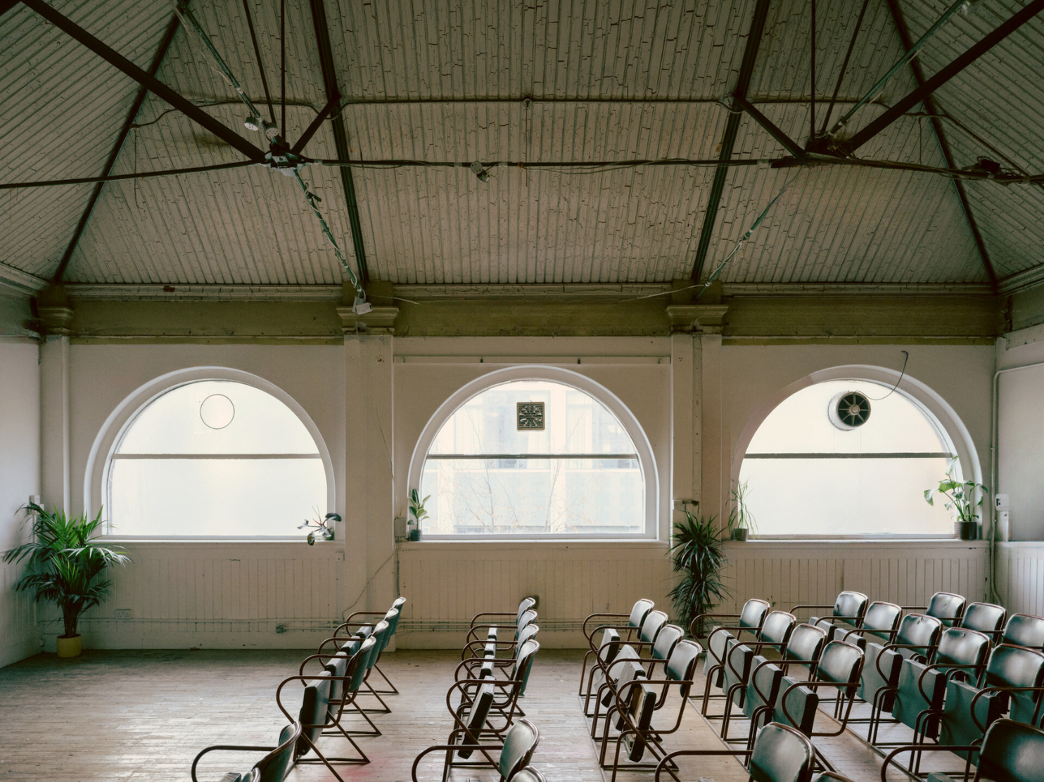 Playhouse East event venue, raw space, flexible layout