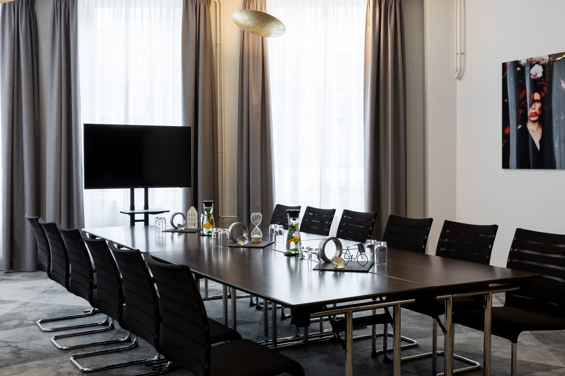 Upper Rooms in Koepelkerk Amsterdam, modern conference space for events and meetings.