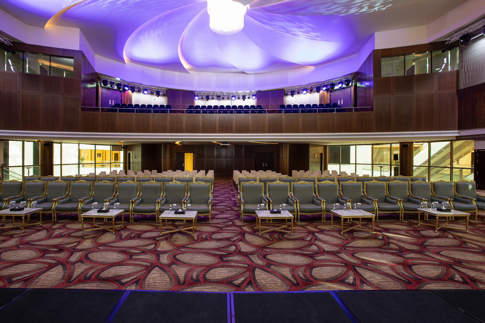 Siwar Hall in Crowne Plaza Riyadh: elegant event space for conferences and meetings.