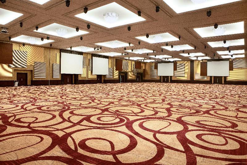 Sultana Ballroom at Crowne Plaza Riyadh, spacious venue for conferences and workshops.