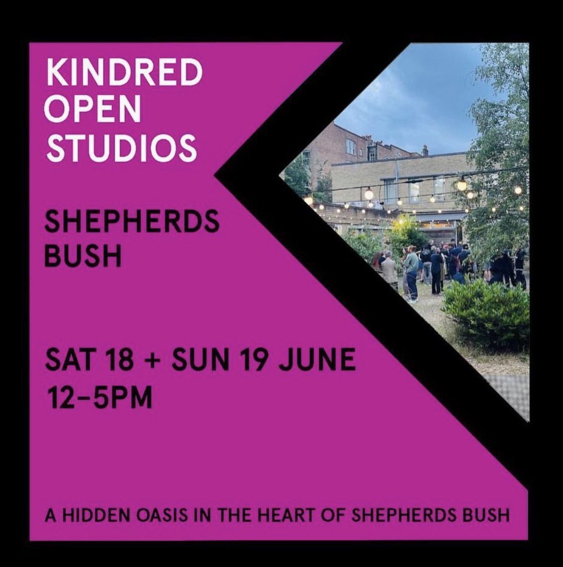 Exhibition at KINDRED STUDIOS in London