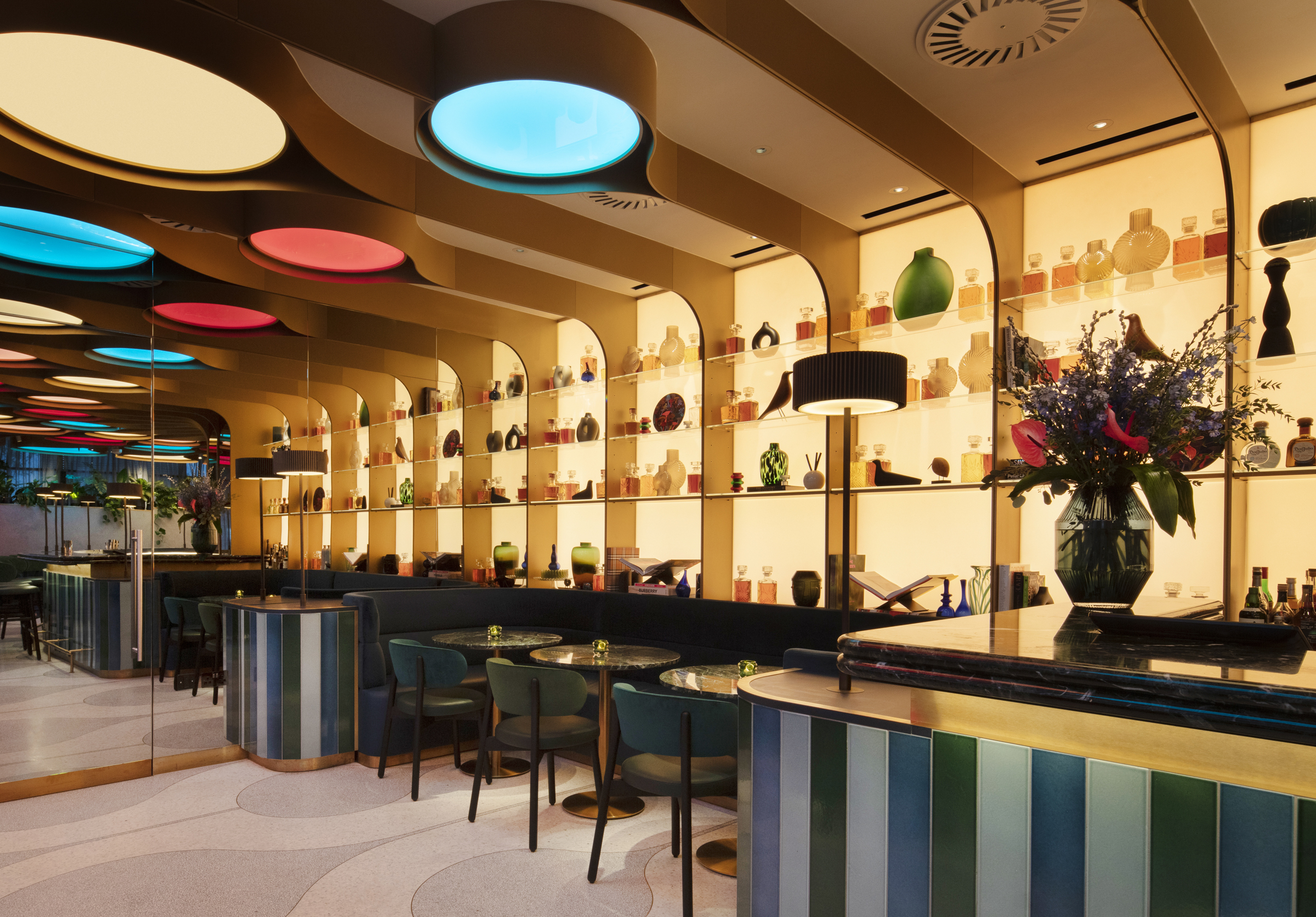 Stylish BoTree Bar venue with elegant decor for intimate meetings and events.