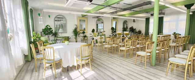 The Palm Room and the Studio