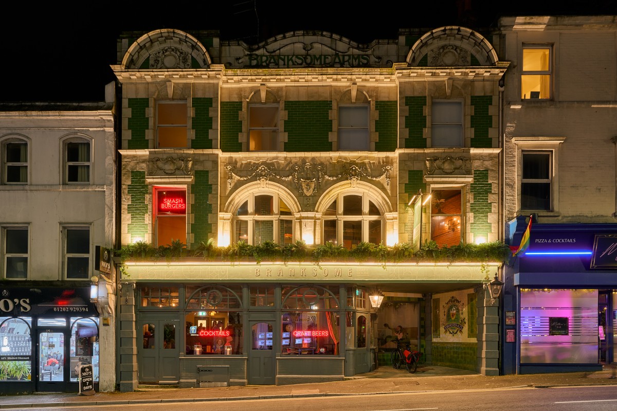 The Branksome: Bournemouth Beer Garden ...