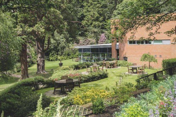 Windsor & Eton Suite outdoor terrace for corporate networking and business event breakout sessions.