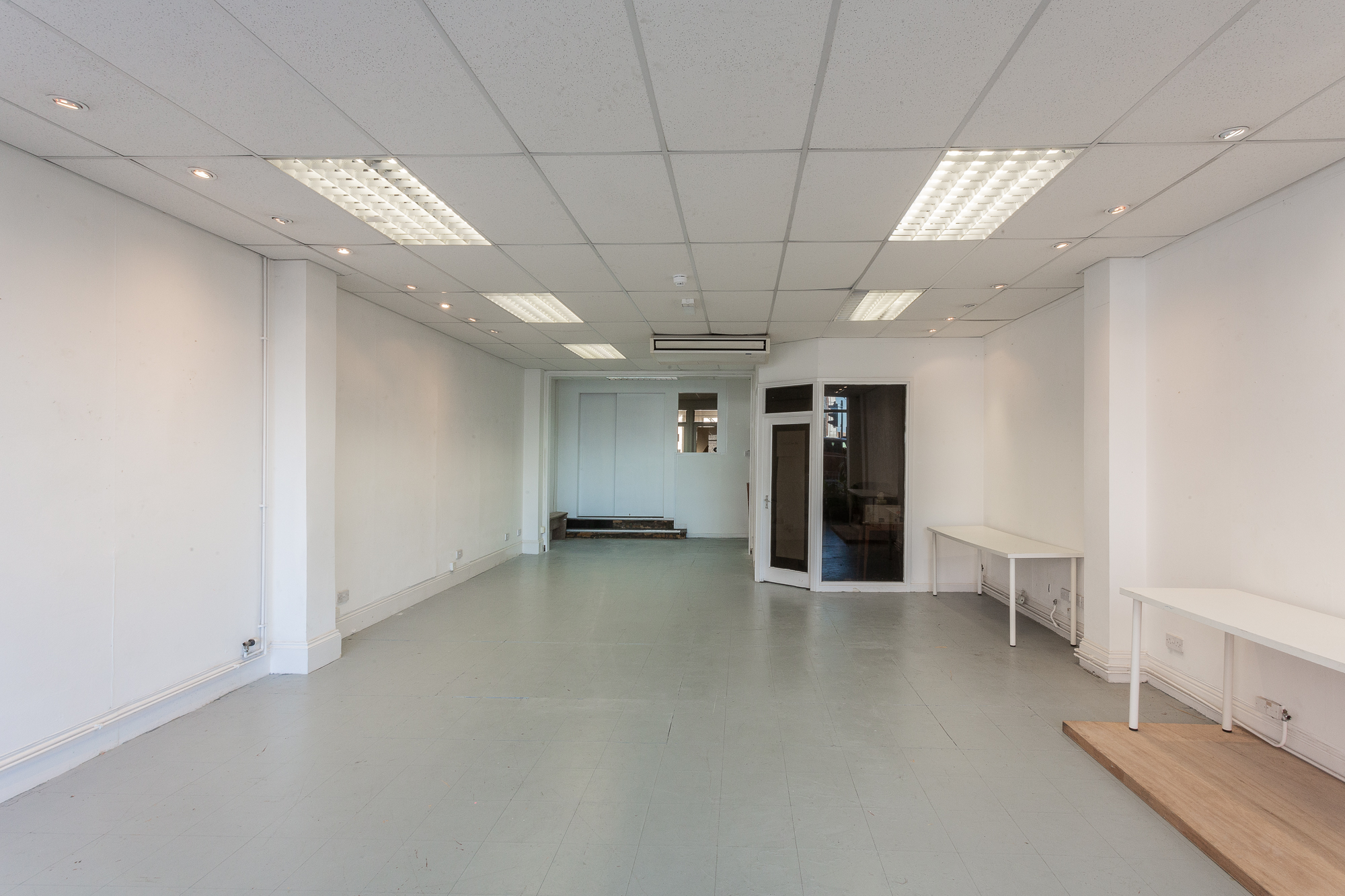 Grow Plymouth blank-canvas venue for pop-up shops and workshops with neutral lighting.