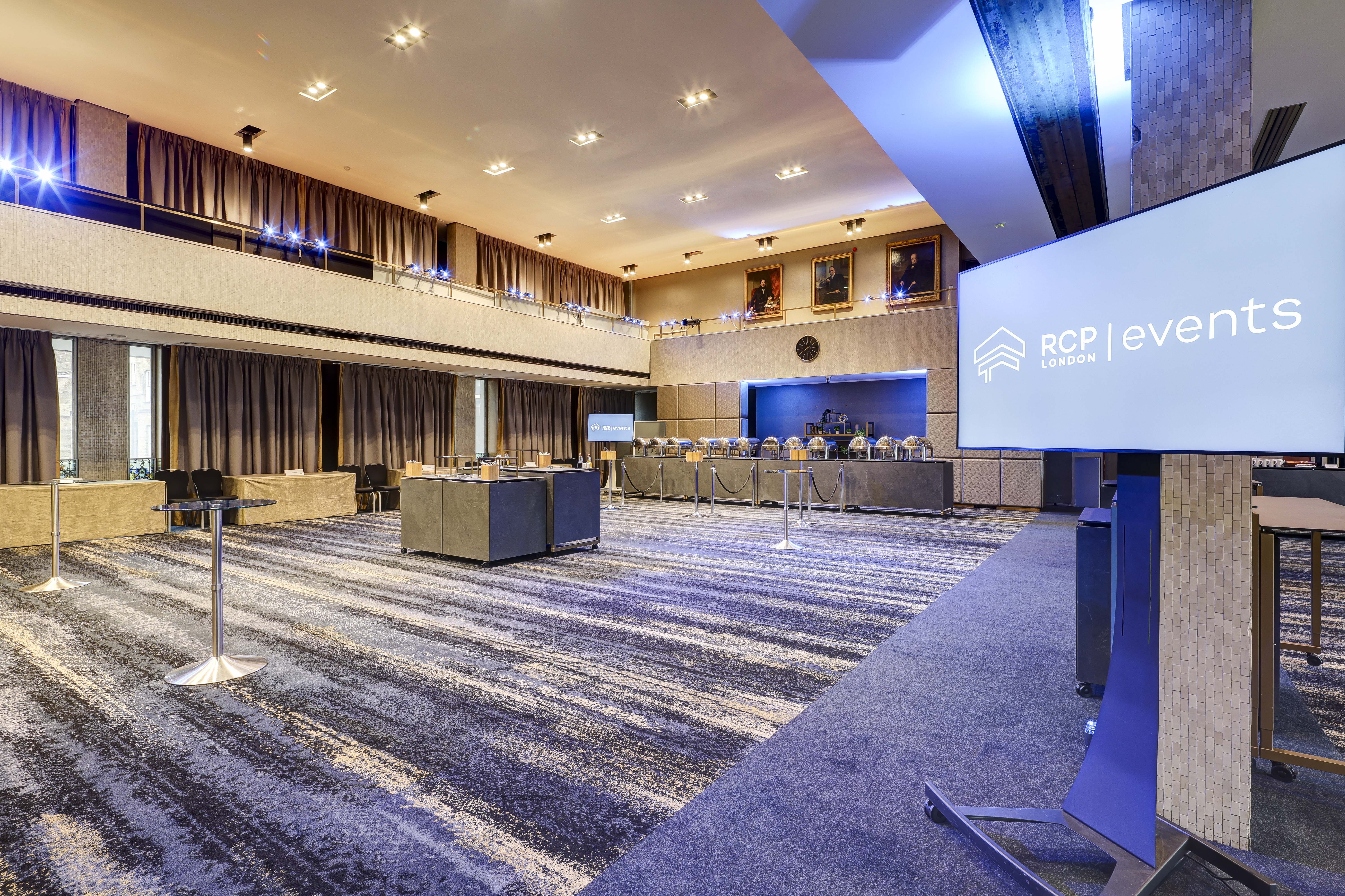 Osler & Long Rooms at RCP London: spacious venue for meetings and conferences.