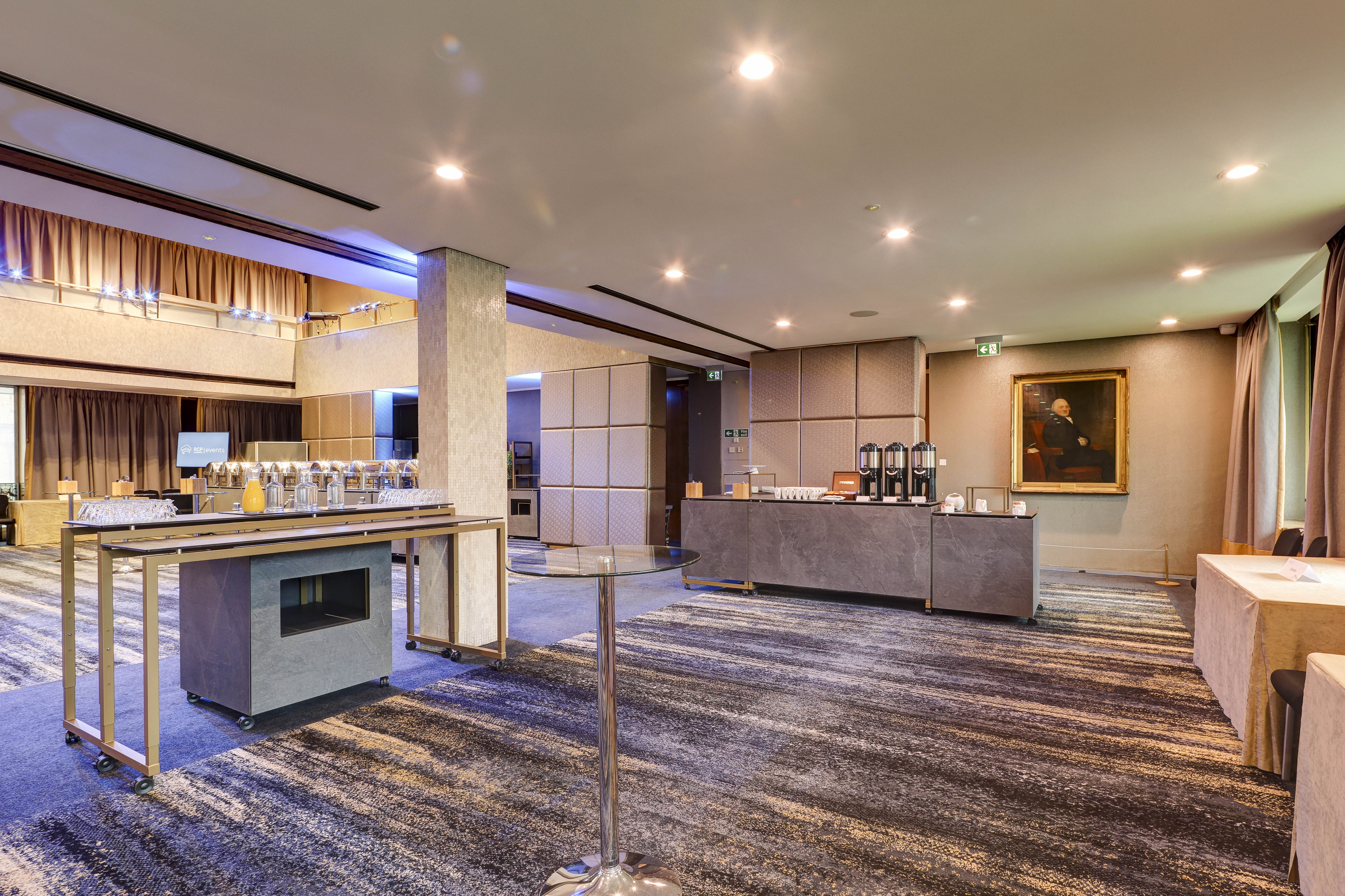 Osler & Long Rooms at RCP London, ideal for corporate events with flexible seating.