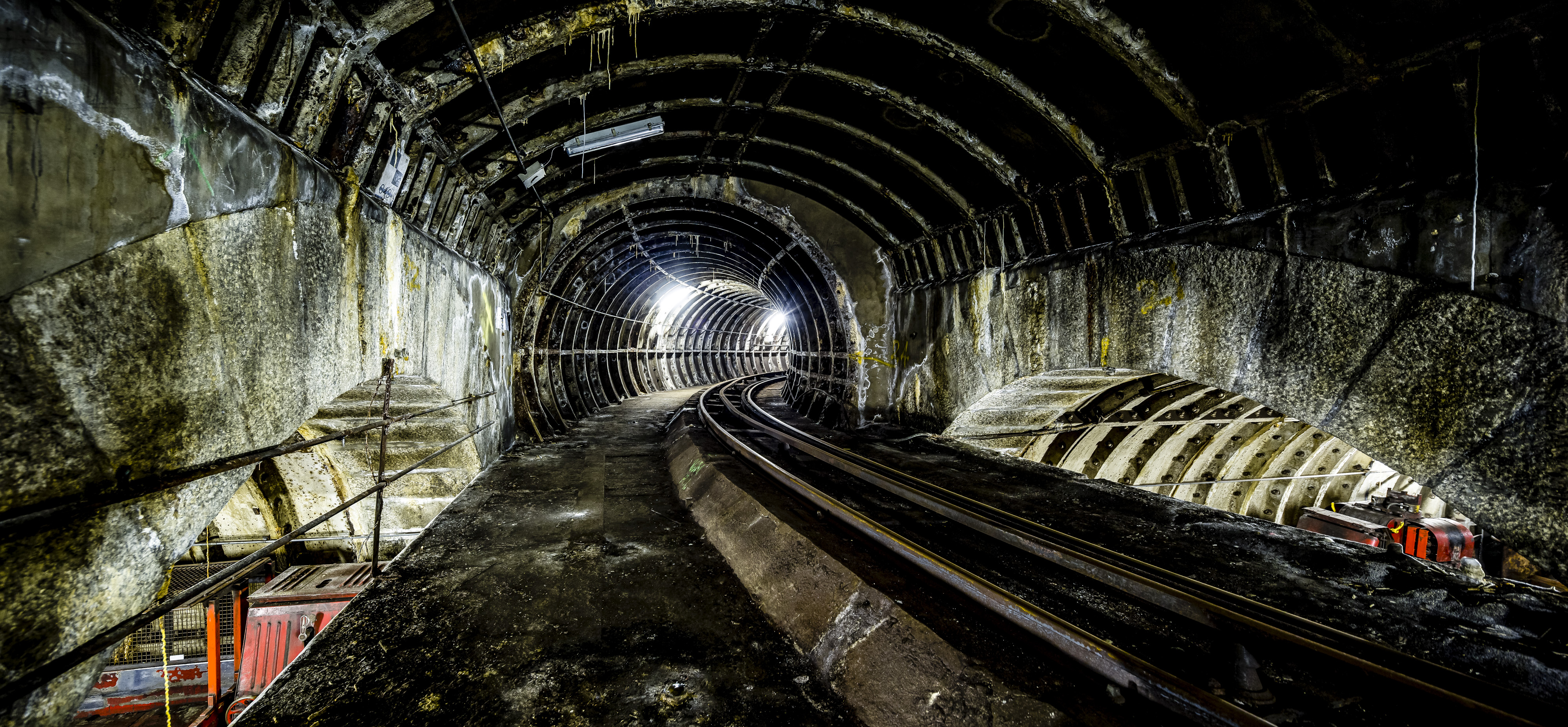 Abandoned subway tunnel venue for immersive events at The Postal Museum.
