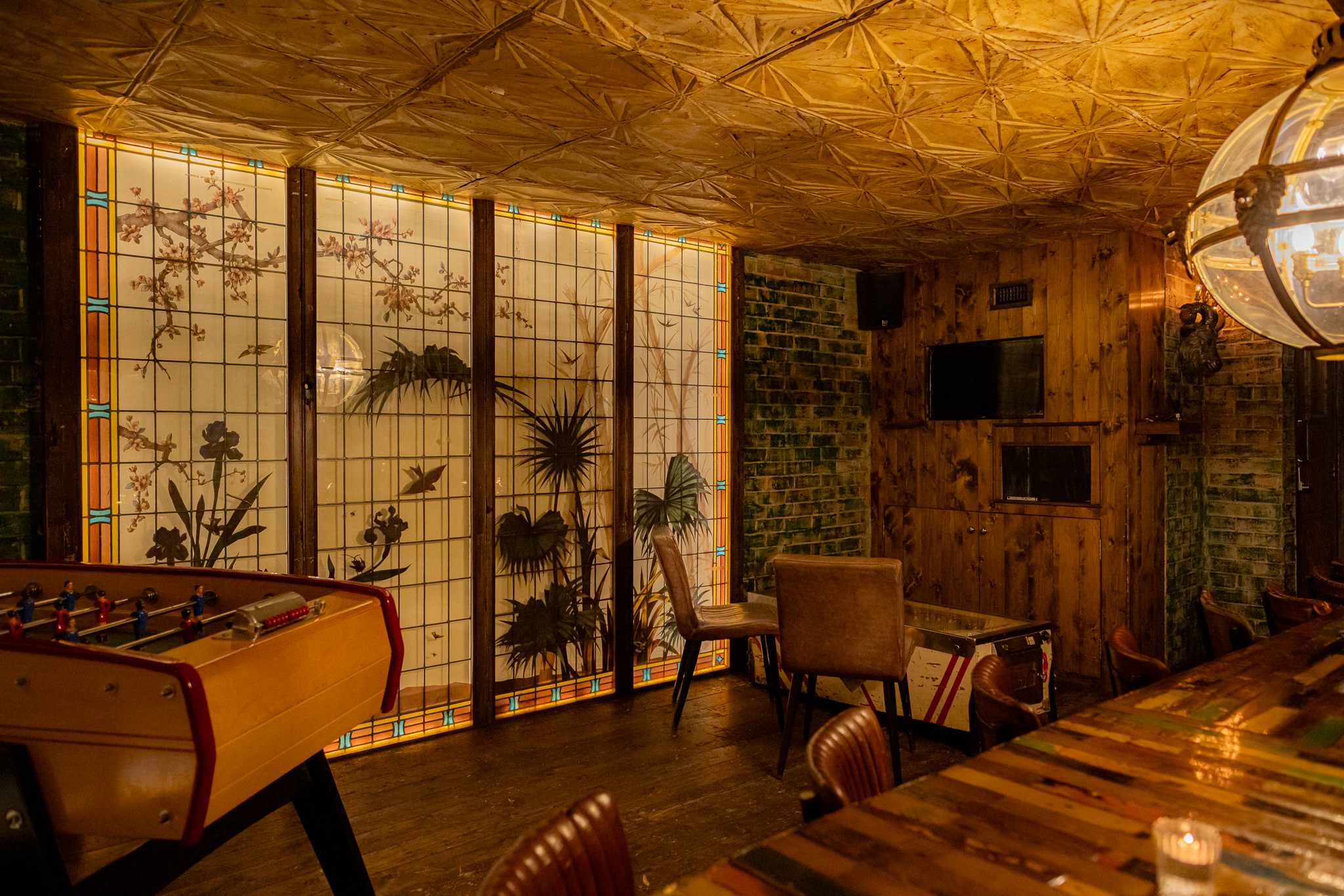Cozy Playroom at The Blues Kitchen Shoreditch, perfect for meetings and social events.
