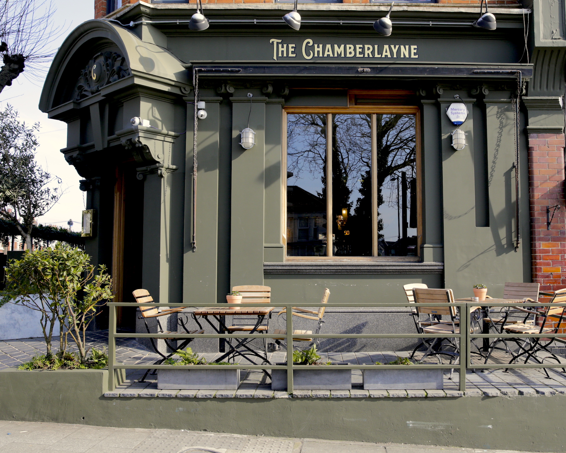 The Dining Room at The Chamberlayne: intimate networking space for boutique corporate events.