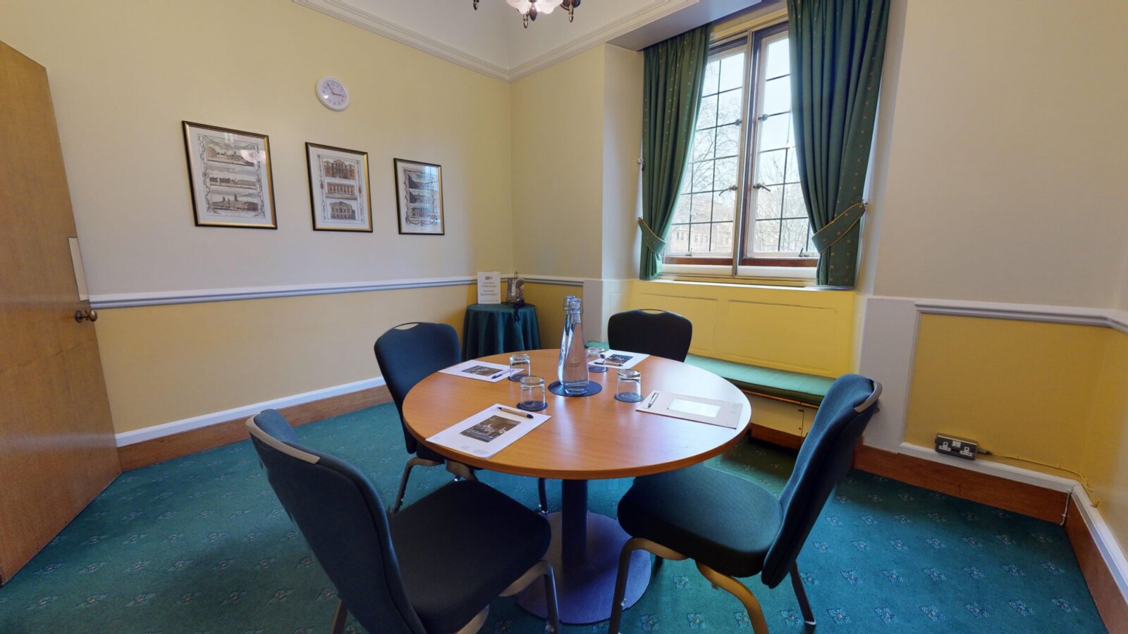 York Room in Church House Westminster, ideal for workshops and meetings with natural light.