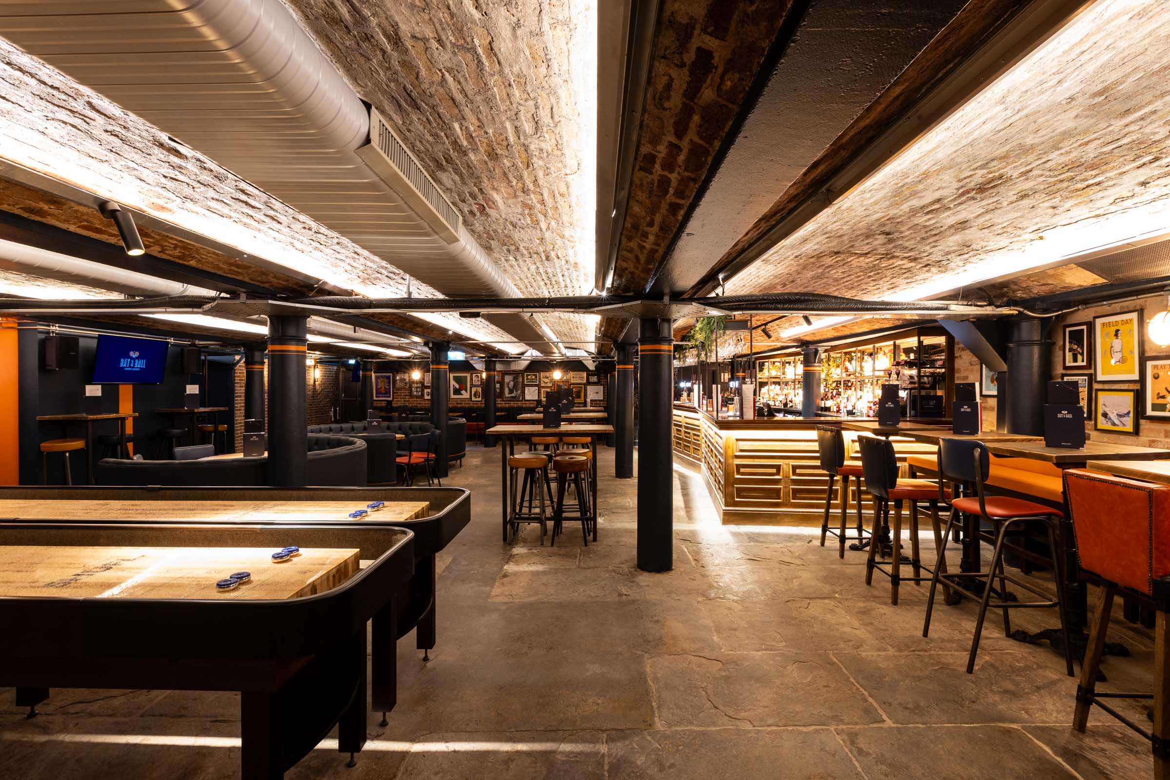 Stylish Players Lounge in Bat & Ball, ideal for casual events and gatherings.