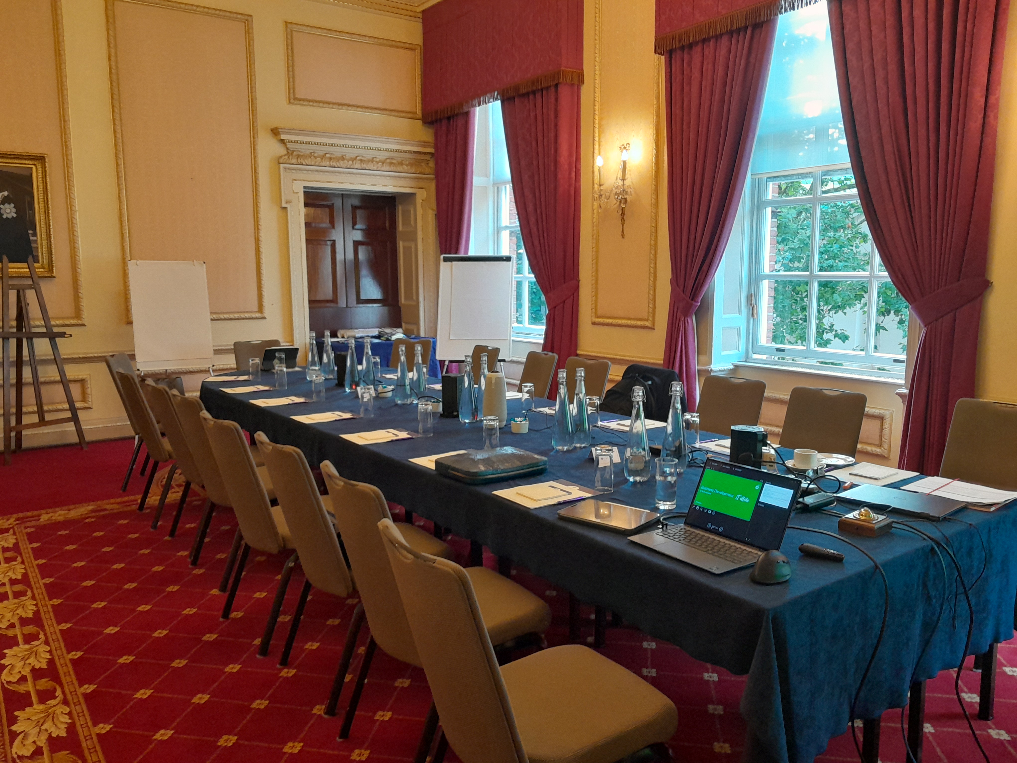Selkirk Room at The Caledonian Club, elegant meeting space for professional gatherings.