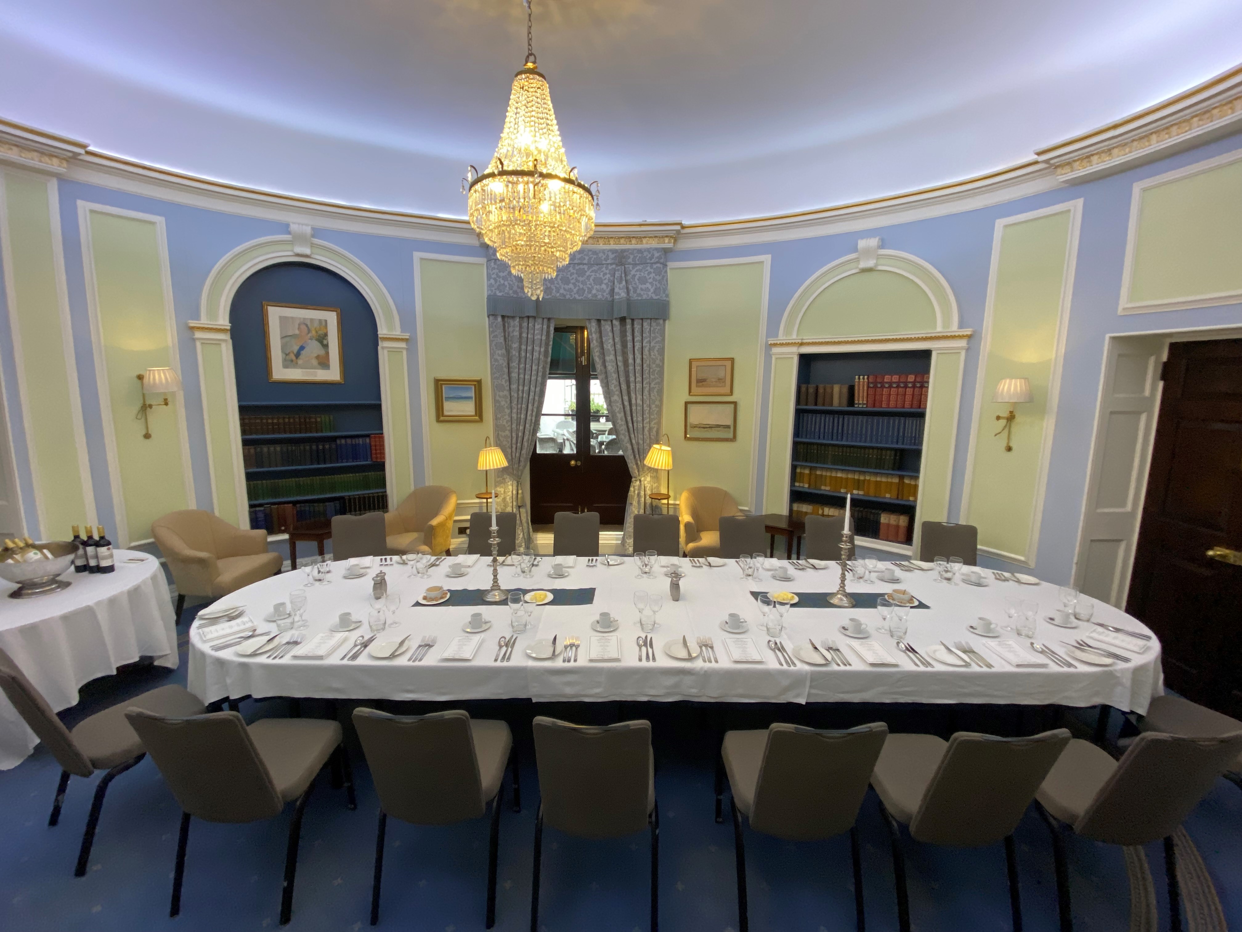 Caledonian Club Oval Room dinner meeting event