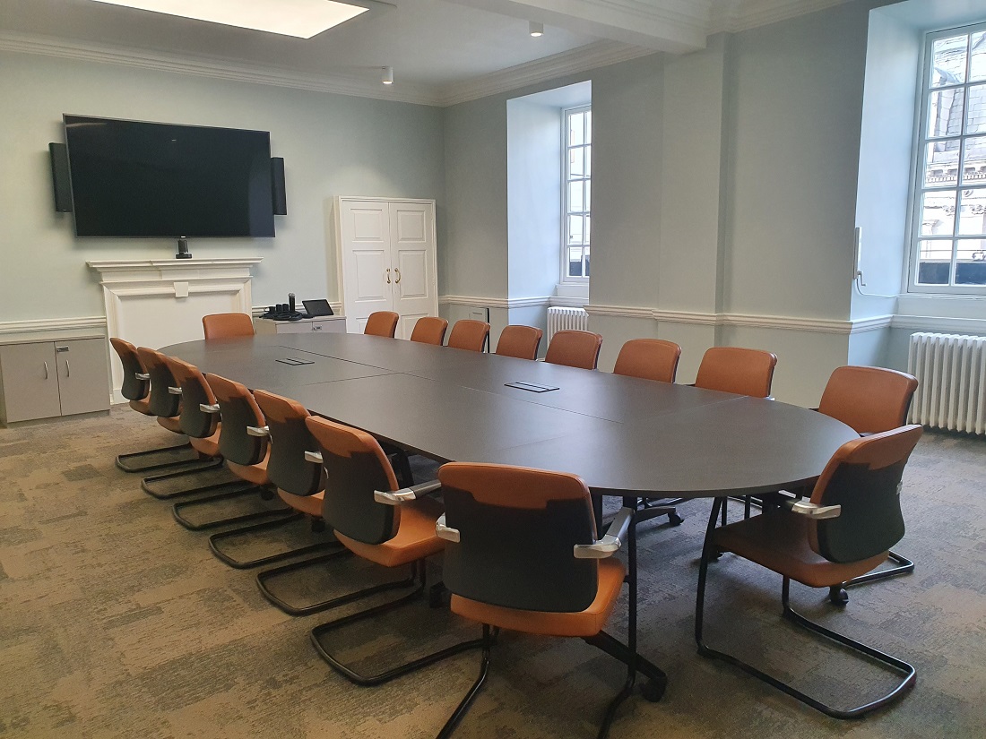 Bourns Suite 113 Chancery Lane boardroom, executive meeting