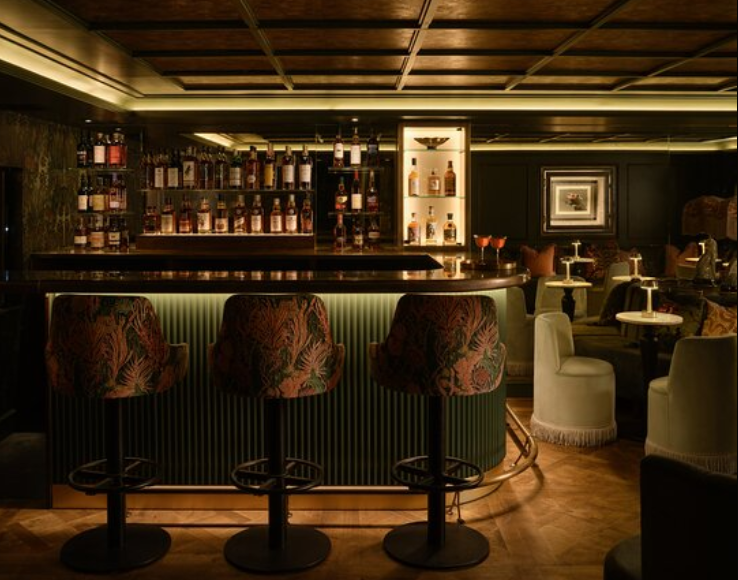 VIP cocktail reception at Three Blind Mice lounge, ideal for networking events.