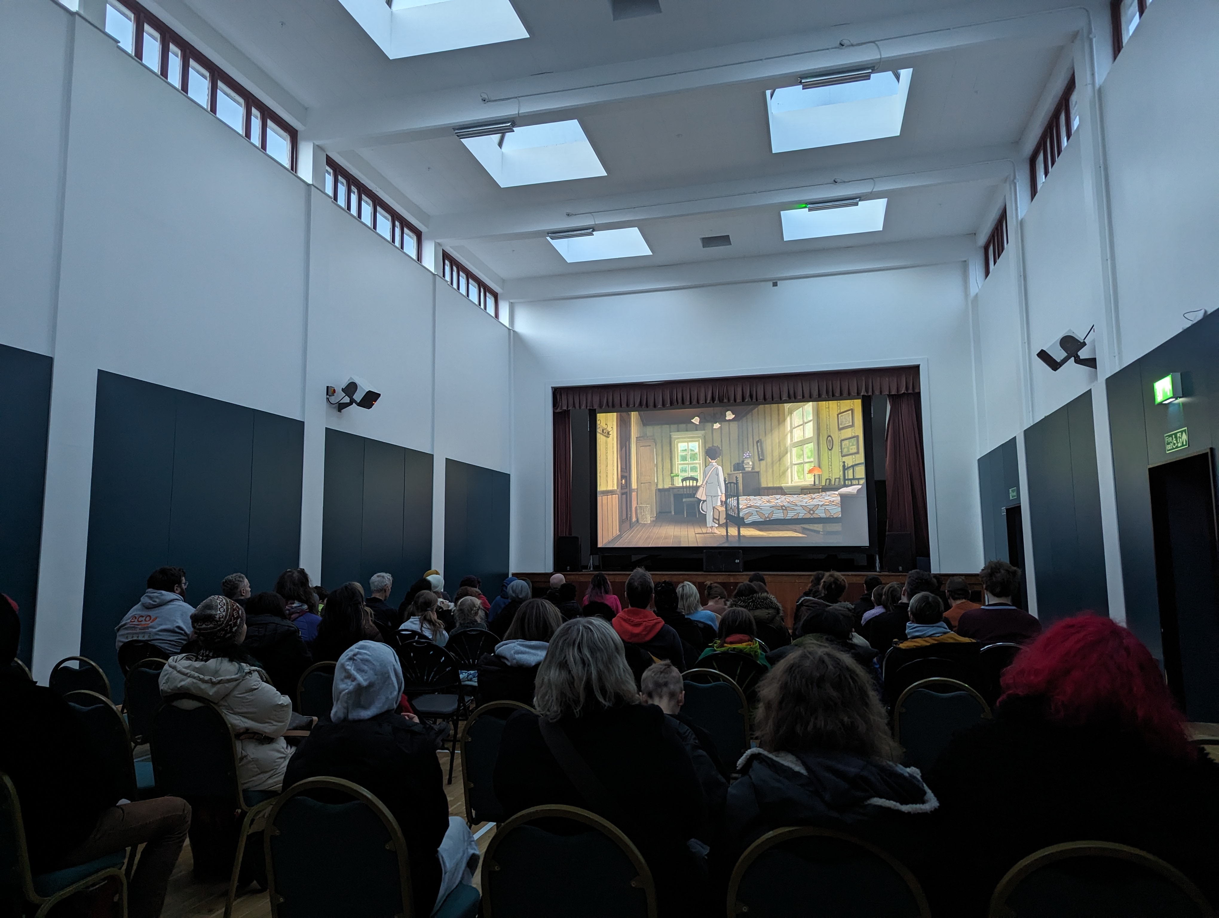 Sports Hall at The Pyramid, bright venue for engaging presentations and events.