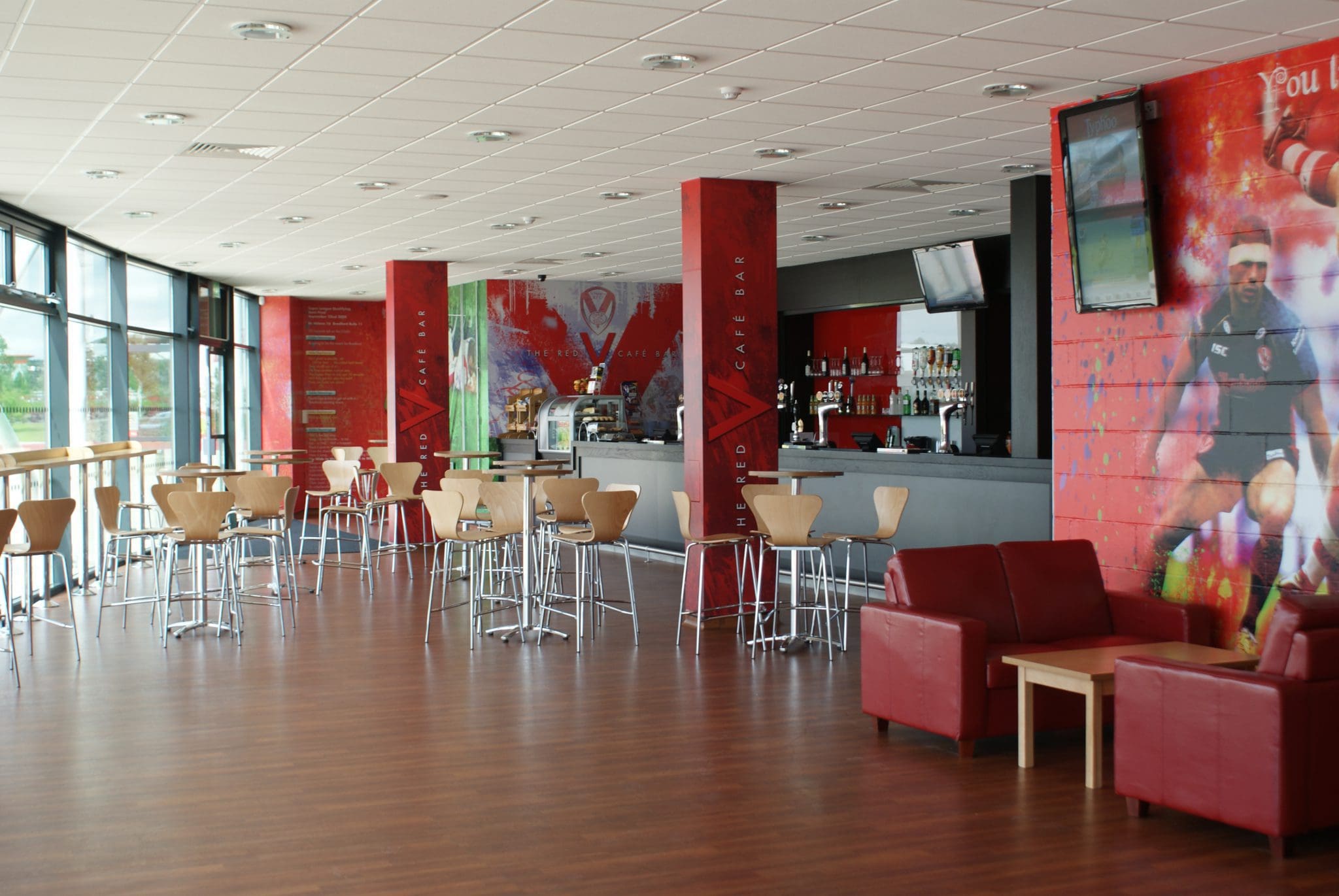Red V Cafe Bar - Totally Wicked Stadium