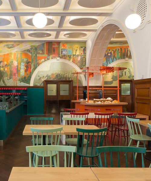 london's royal academy of arts cafe is ...
