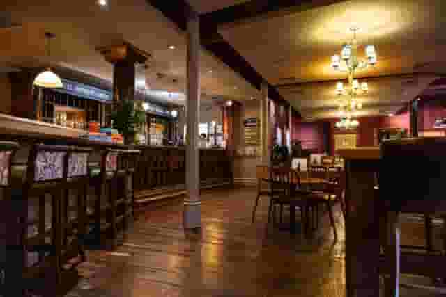 Bar area