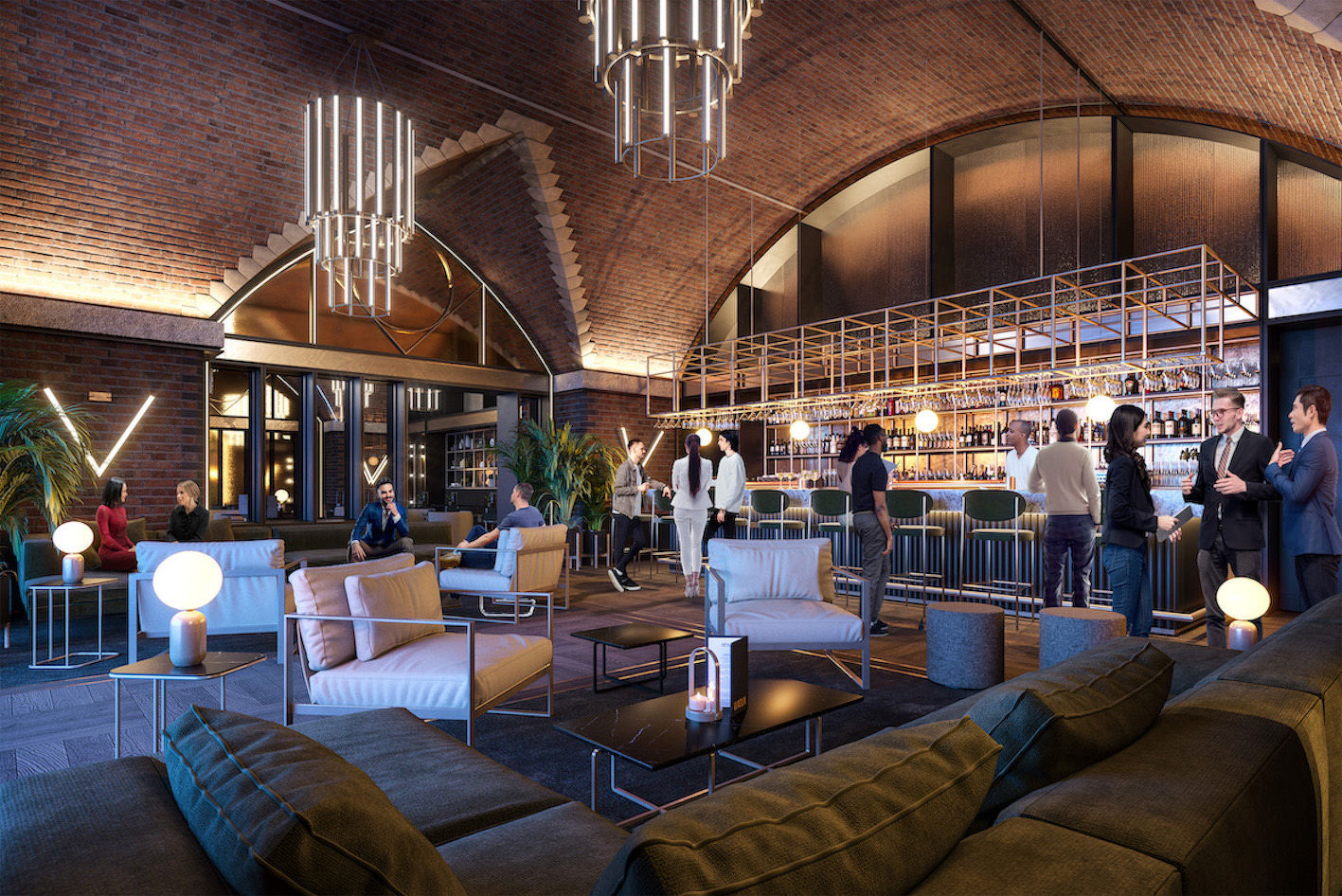 Modern Viadux nightclub with elegant lighting, ideal for events and networking.