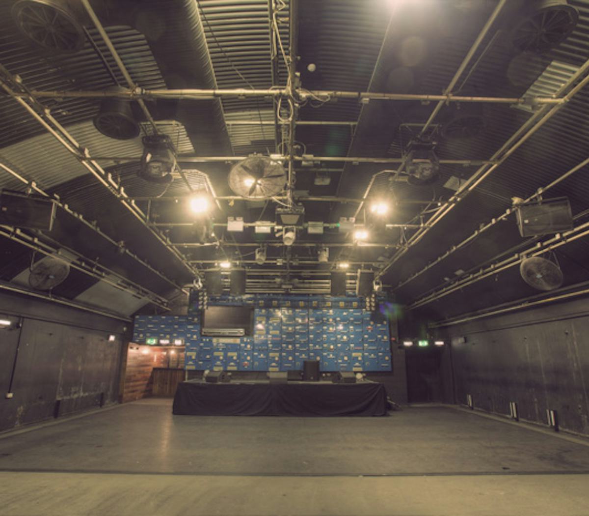 Disco club in Gorilla with high ceilings, ideal for corporate events and performances.