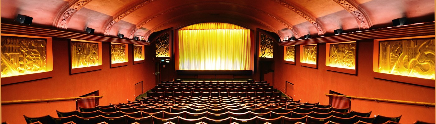 Phoenix Cinema auditorium with classic theater seating for film screenings and corporate events.